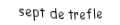 Je suis une carte. Je viens directement avant le huit, je suis noir mais pas de pique.